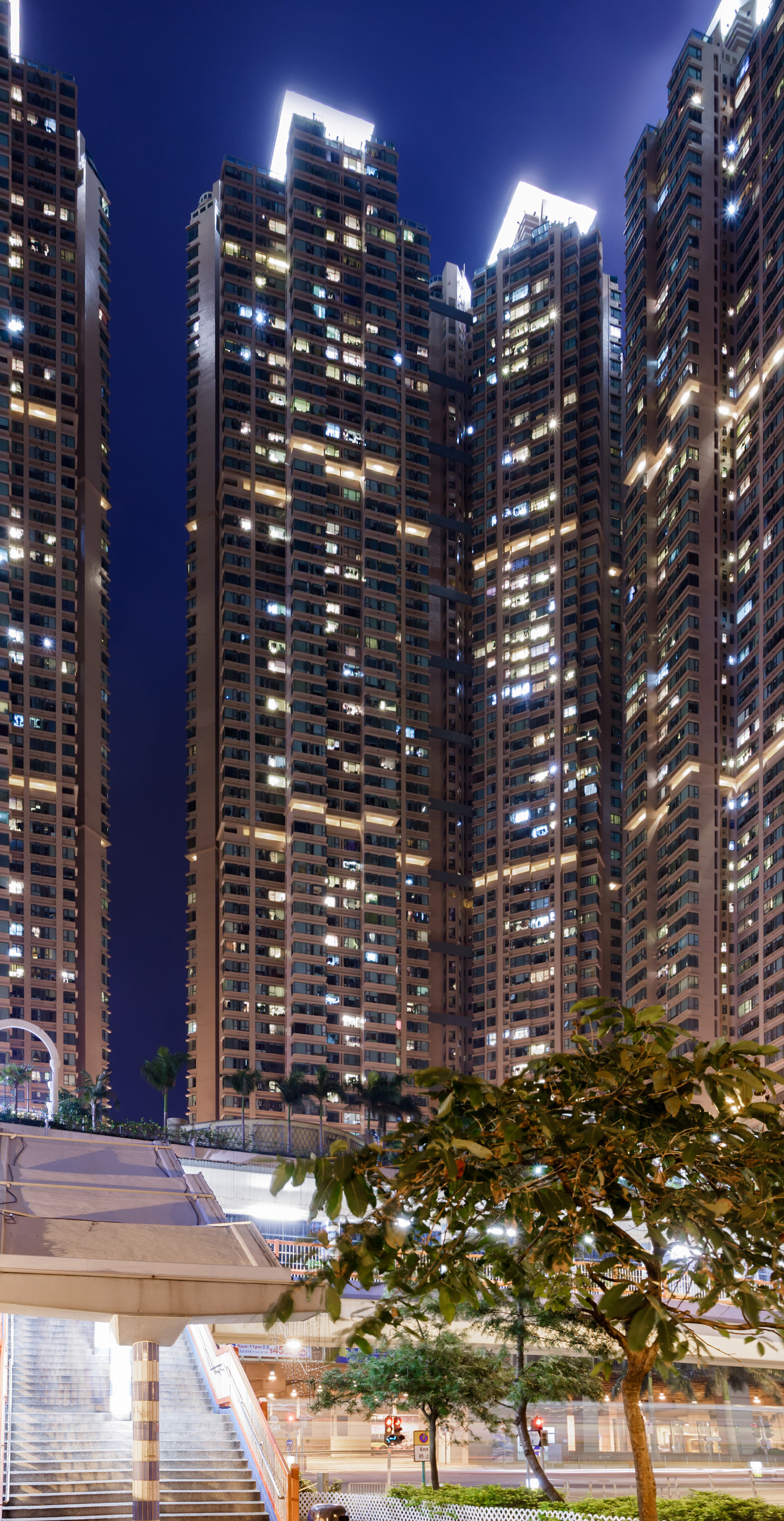 Island Resort Towers 6 & 7, Hong Kong - View from the southwest. © Mathias Beinling